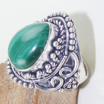 Mal 164c bague chevaliere t58 12x16mm malachite achat vente bijoux argent 925 ethnique