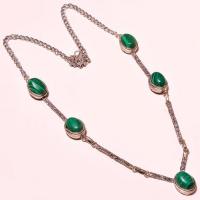 Mal 176a collier parure malachite achat vente bijoux argent 925 ethnique