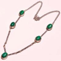 Mal 176d collier parure malachite achat vente bijoux argent 925 ethnique