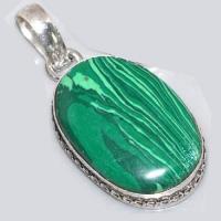 Mal 198b pendentif boucles oreilles malachite pendants achat vente bijoux argent 925