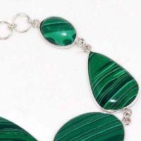 Mal 213c bracelet 14gr malachite verte achat vente bijoux argent 925 ethnique