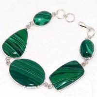 Mal 213d bracelet 14gr malachite verte achat vente bijoux argent 925 ethnique