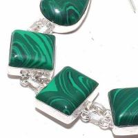 Mal 218c bracelet 29gr malachite verte 20x25mm achat vente bijoux argent 925 ethnique