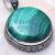 Mal 246c pendentif pendant 25x35mm 45gr malachite achat vente bijoux argent