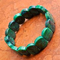 Mal 247c bracelet 32gr malachite verte 15x18mm achat vente bijoux argent 925 ethnique 2 