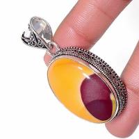 Mk 0016c pendentif pendant mokaite 16gr 22x34mm achat vente bijoux ethnique argent 925