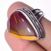 Mk 0021b bague chevaliere mokaite 13gr amande t59 18x28mm achat vente bijoux ethnique argent 925