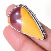 Mk 0025b bague chevaliere mokaite 16gr amande t61 20x35mm achat vente bijoux ethnique argent 925