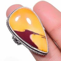 Mk 0029b bague chevaliere mokaite 14gr amande t60 20x30mm achat vente bijoux ethnique argent 926