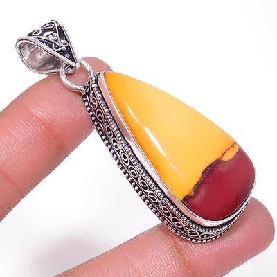 Mk 0036a pendentif pendant mokaite 18gr 20x40mm achat vente bijoux argent 925