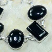 On 0281b bracelet onyx noir achat vente bijou argent 925