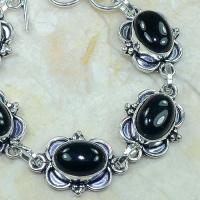 On 0283b bracelet onyx noir achat vente bijou argent 925