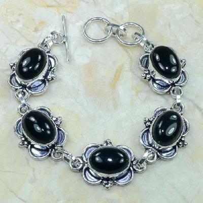 On 0283c bracelet onyx noir achat vente bijou argent 925