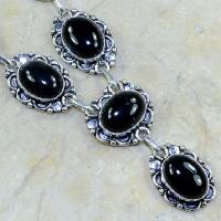 On 0297c collier sautoir onyx noir parure bijou 1900 art deco achat vente 1