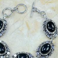 On 0310c bracelet onyx noir achat vente bijou argent 925