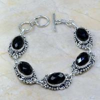 On 0311a bracelet onyx noir achat vente bijou argent 925