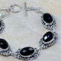 On 0311c bracelet onyx noir achat vente bijou argent 925