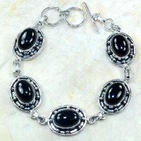 On 0321a bracelet onyx noir achat vente bijou argent 926