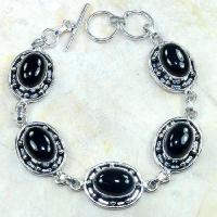 On 0321d bracelet onyx noir achat vente bijou argent 926