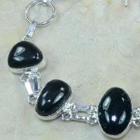 On 0326b bracelet onyx noir achat vente bijou argent 925