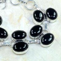 On 0339b bracelet onyx noir achat vente bijou argent 925