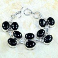 On 0339d bracelet onyx noir achat vente bijou argent 925