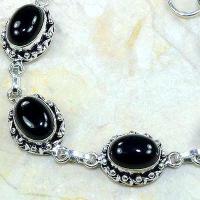 On 0341c bracelet onyx noir achat vente bijou argent 925