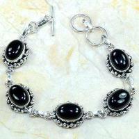 On 0341d bracelet onyx noir achat vente bijou argent 925