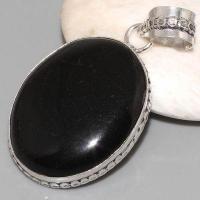 On 0344b pendentif onyx noir achat vente bijou argent 925