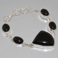 On 0346a bracelet onyx noir achat vente bijou argent 925