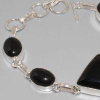 On 0346c bracelet onyx noir achat vente bijou argent 925