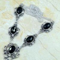 On 0360b collier sautoir onyx noir parure bijou 1900 art deco achat vente