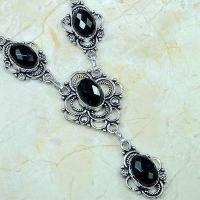 On 0360c collier sautoir onyx noir parure bijou 1900 art deco achat vente
