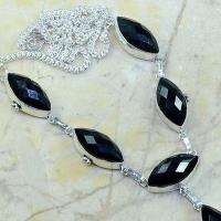 On 0369b collier sautoir onyx noir parure bijou 1900 art deco achat vente