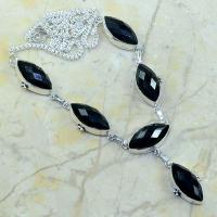 On 0369d collier sautoir onyx noir parure bijou 1900 art deco achat vente