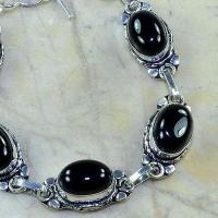 On 0380b bracelet onyx noir achat vente bijou argent 925