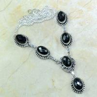 On 0416a collier sautoir onyx noir parure bijou 1900 art deco achat vente