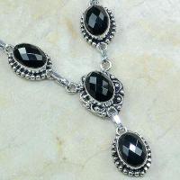 On 0416c collier sautoir onyx noir parure bijou 1900 art deco achat vente