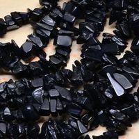 On 0425b perles nugget onyx noir floisirs creatif fabrication bijoux