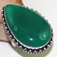 On 0440d bague t59 chevaliere onyx vert argent 925 achat vente