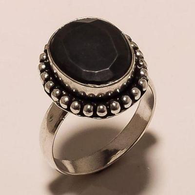 On 0471a bague chevaliere t53 gemme onyx noir bijou 1900 art deco achat vente