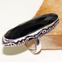 On 0477a bague chevaliere t63 gemme onyx noir bijou 1900 art deco achat vente