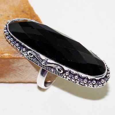 On 0478d bague chevaliere t58 gemme onyx noir bijou 1900 art deco achat vente