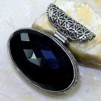 On 0484b pendentif pendant32x56mm onyx noir bijou 1900 art deco achat vente