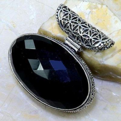 On 0484c pendentif pendant32x56mm onyx noir bijou 1900 art deco achat vente 1