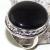 On 0491a bague chevaliere t58 20x24mm gemme onyx noir bijou 1900 art deco achat vente