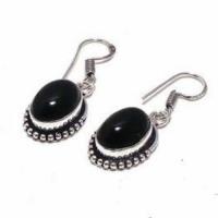 On 0509c parure collier boucles oreilles onyx noir 37gr achat vente bijou argent 925