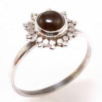 On 6494a bague chevaliere anneau onyx noir argent 925