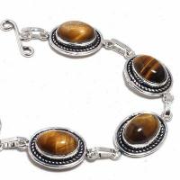 Ot 1012b bracelet oeil de tigre 20gr argent 925 achat vente bijoux ethnique 1 1