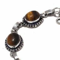 Ot 1028c bracelet oeil de tigre 17gr 8x12argent 925 achat vente bijoux ethnique 1 1